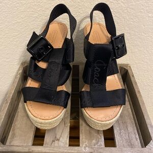 Coach Wedge Sandals